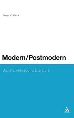 Modern/Postmodern by Peter V. Zima image