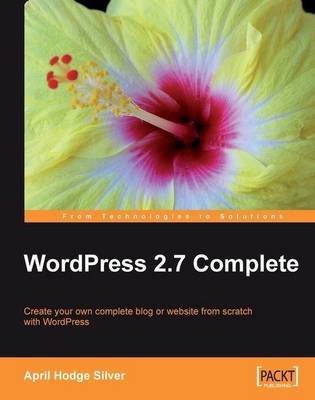 WordPress 2.7 Complete by April Hodge Silver image