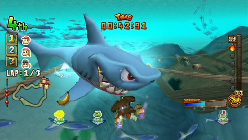 Donkey Kong Jet Race (AKA Donkey Kong Barrel Blast) for Nintendo Wii image