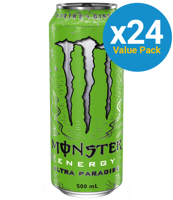 Monster Energy Zero Ultra Paradise 500ml (24 Pack) image