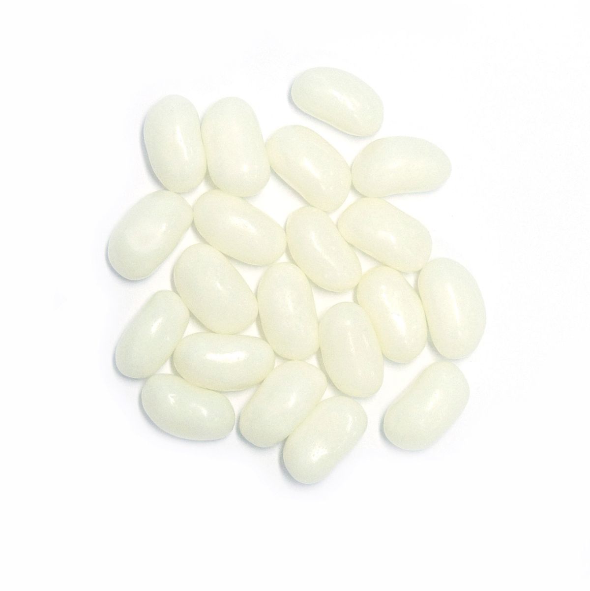 Rainbow Confectionery White Jelly Beans Bulk Bag 1kg at Mighty Ape NZ