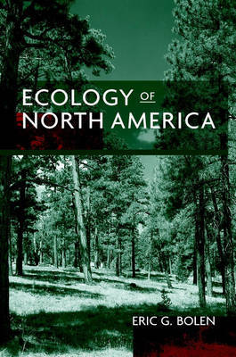 Ecology of North America by Eric G. Bolen image