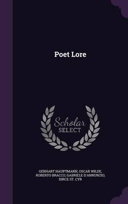 Poet Lore image