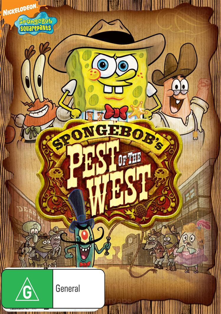 SpongeBob Squarepants: Pest of the West on DVD image