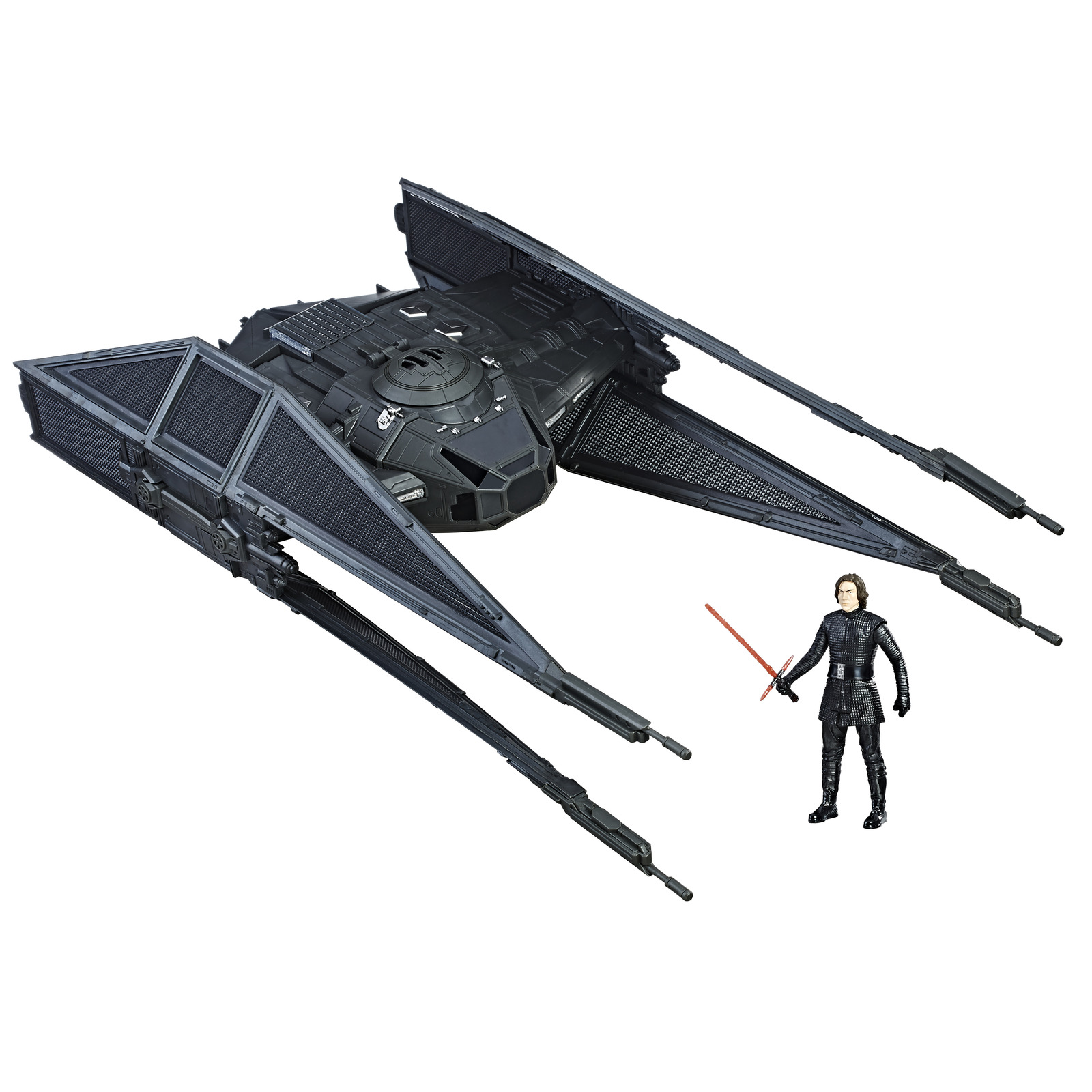 Star Wars: Force Link Figure - Kylo Ren & Tie Silencer 2 Pack