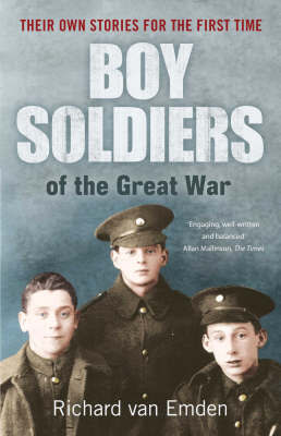 Boy Soldiers of the Great War by Richard Van Emden image