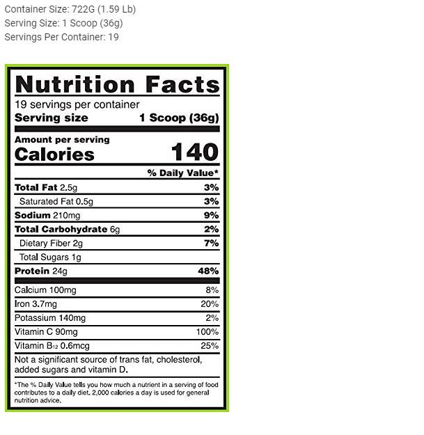 Optimum Nutrition Gold Standard Plant Protein - Chocolate (722g) image