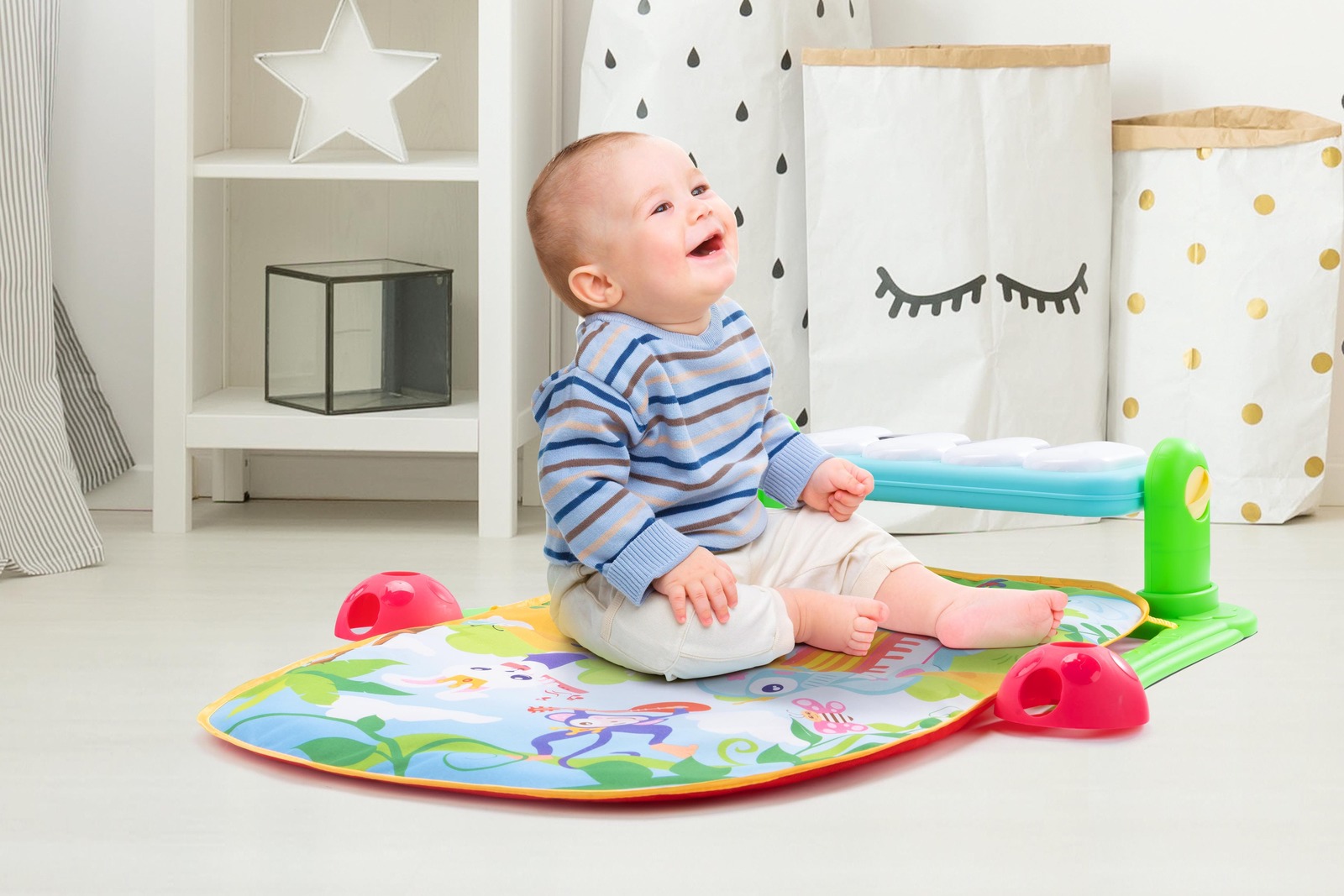 Buy Bubbli Activity Baby Gym Playmat at Mighty Ape NZ