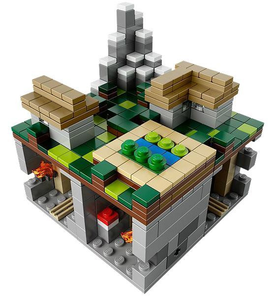 Buy LEGO Minecraft Micro World The Village (21105) at Mighty Ape NZ