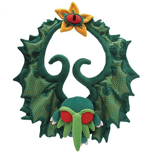 Cthulhu - Plush Christmas Wreath image