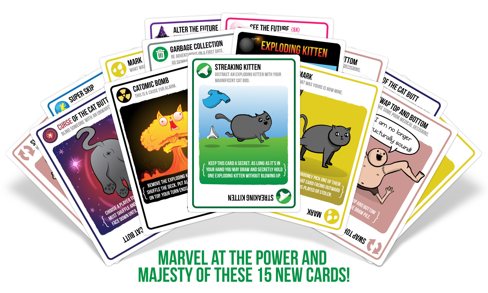 Streaking Kittens: Exploding Kittens image