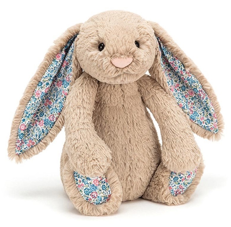 Jellycat: Blossom Bashful Beige Bunny - Medium Plush image