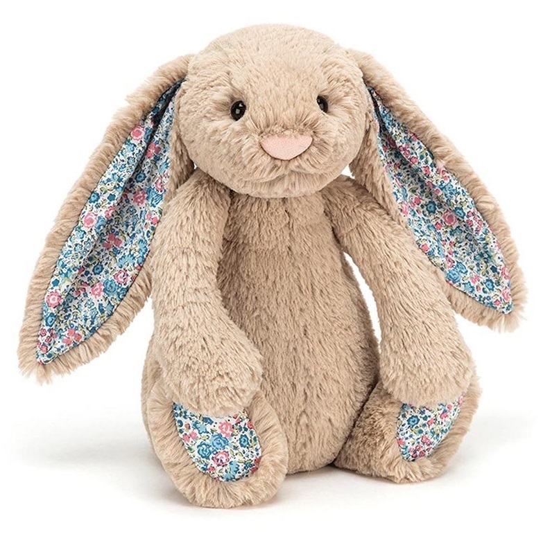 Jellycat: Blossom Bashful Beige Bunny - Medium Plush