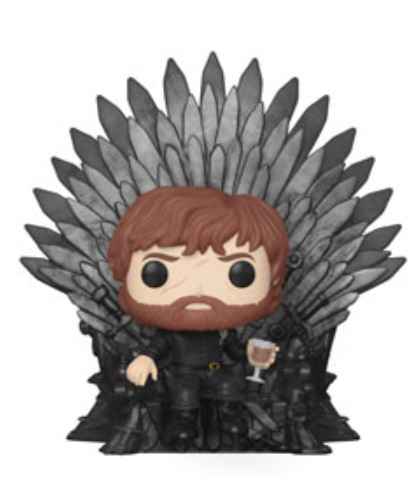 Game of Thrones: Tyrion Lannister (Iron Throne) - Pop! Deluxe Figure image