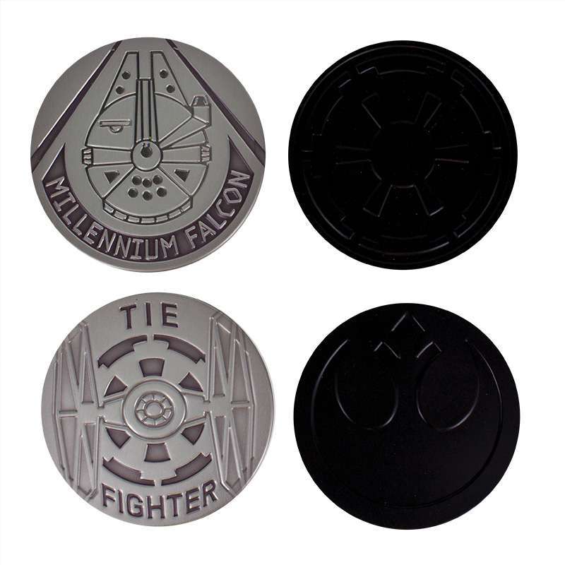 Star Wars - Metal Coasters Set | at Mighty Ape Australia