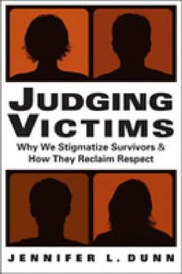 Judging Victims on Hardback by Jennifer L Dunn