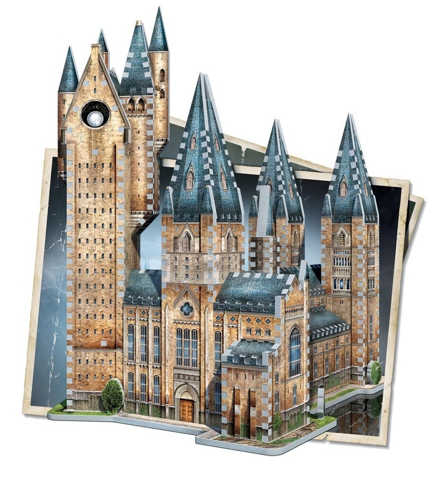 Harry Potter: 875pc 3D Puzzle (Astronomy Tower) image