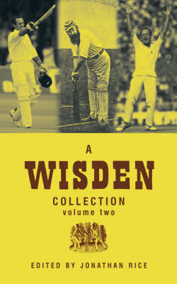 A Wisden Collection: v. 2 by Jonathan Rice image