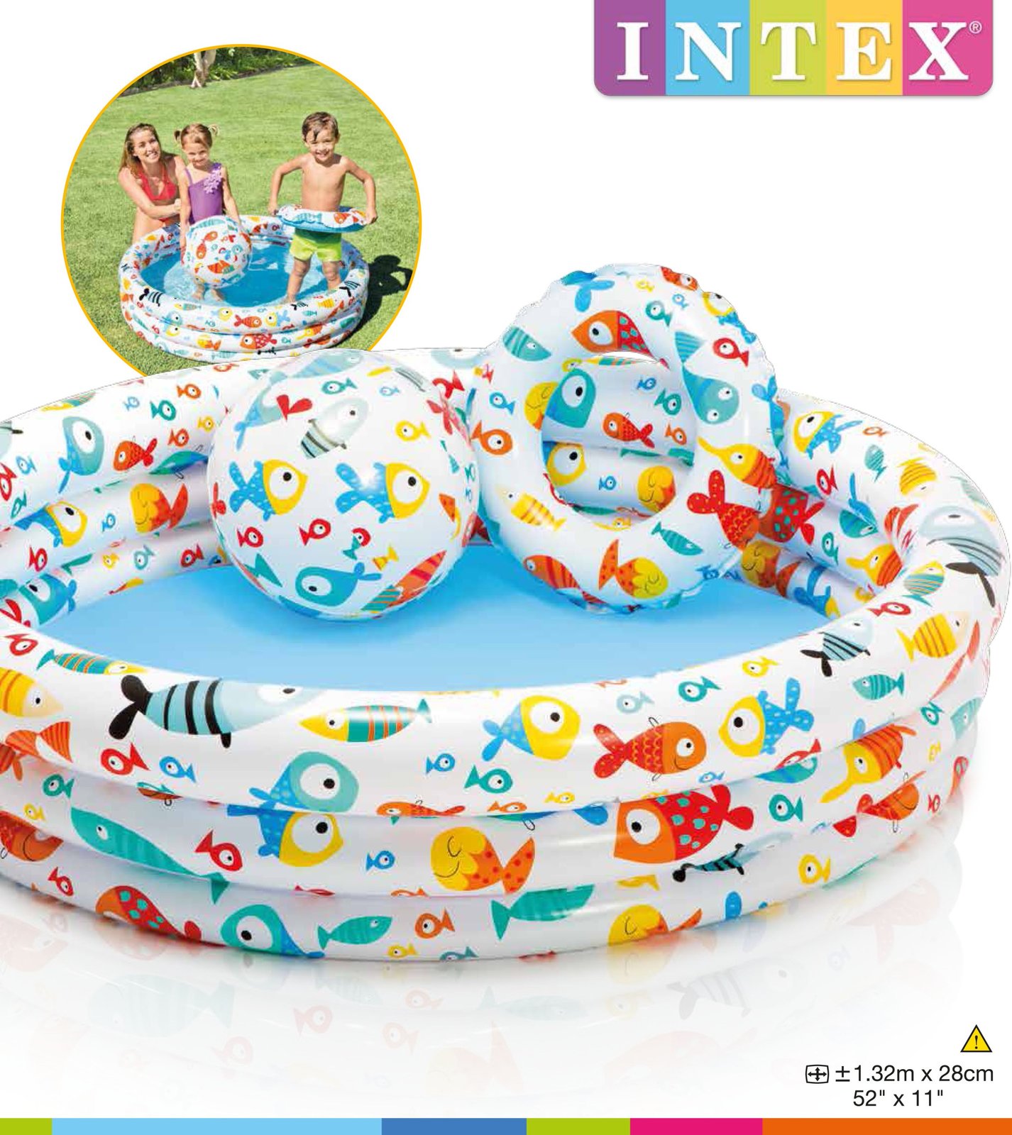 Buy Intex Fishbowl Pool Set at Mighty Ape NZ
