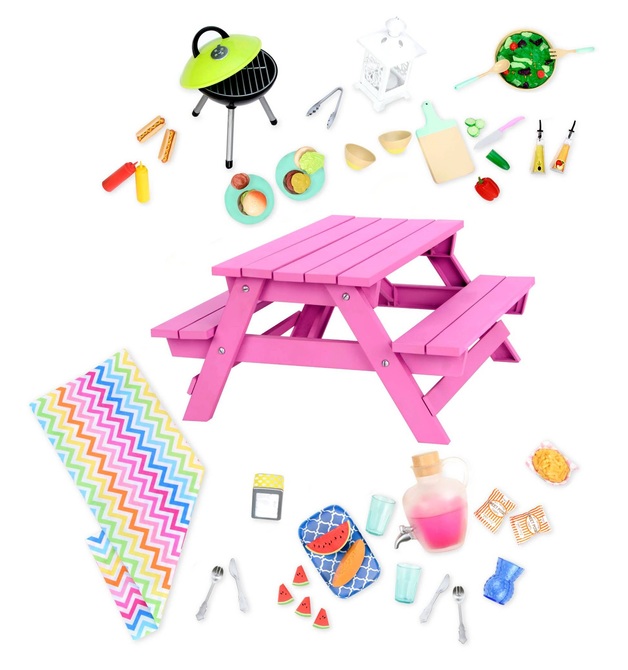 Our Generation: Picnic Table - Accessory Set