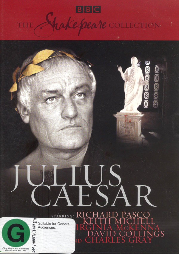 Julius Caesar (1979) (Shakespeare Collection) on DVD image