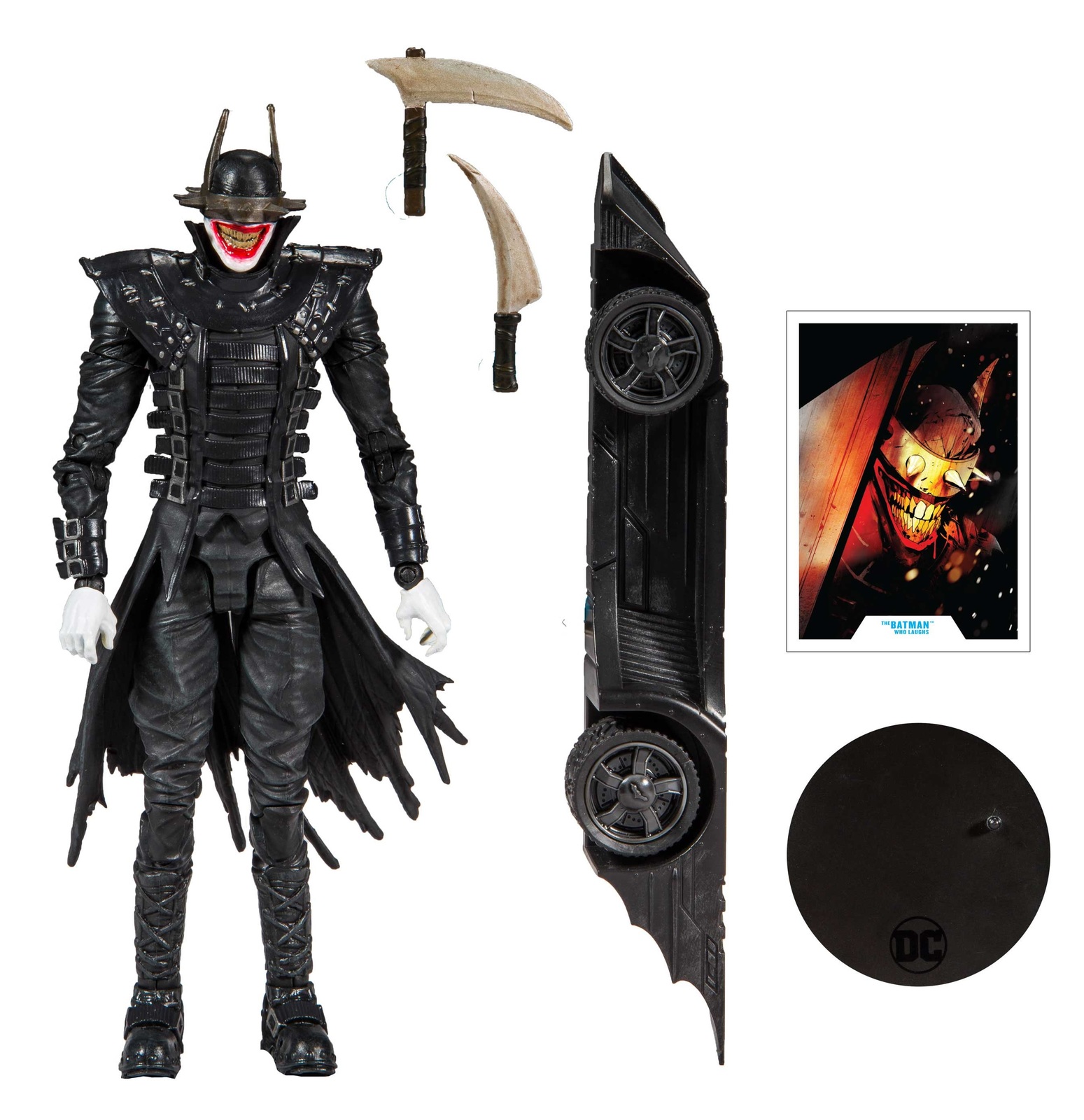 DC Multiverse: Batman Who Laughs - 7" Build-A-Figure image
