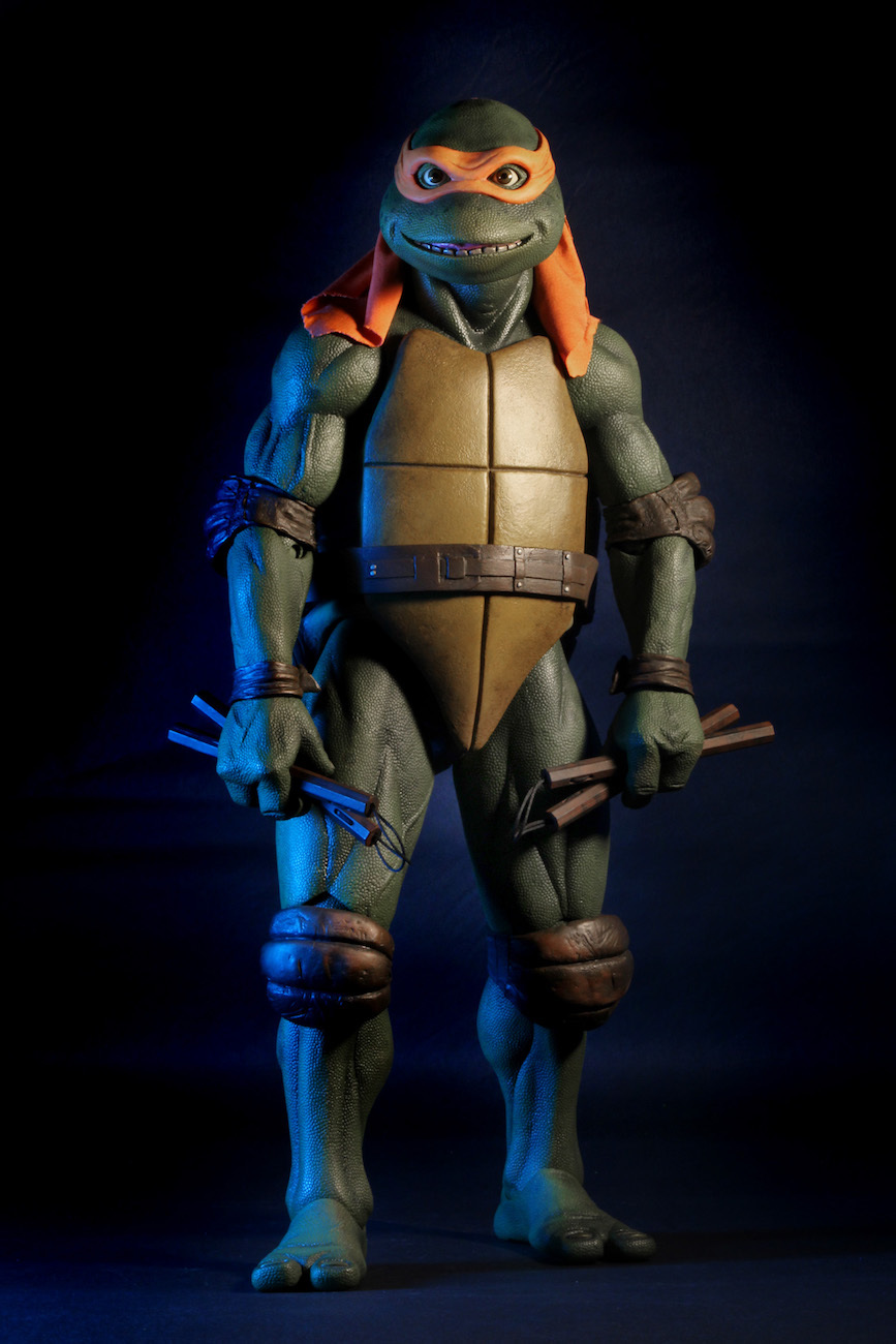 Teenage Mutant Ninja Turtles: Michelangelo (1990 Movie) - 1:4 Scale Action Figure image