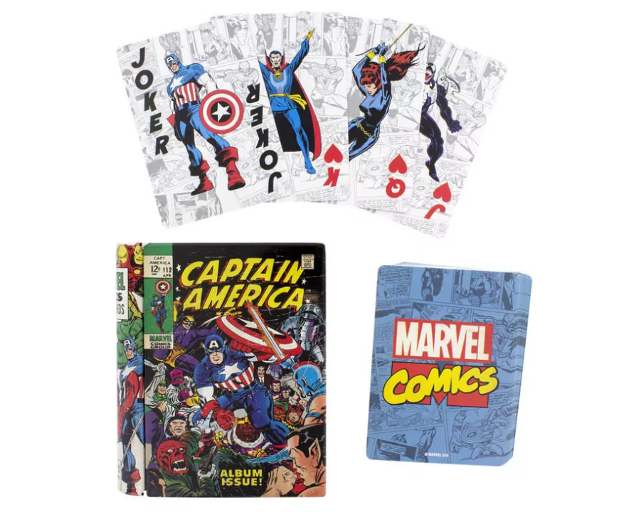 Marvel Comic Book Playing Cards