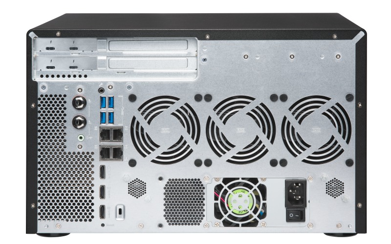 QNAP TVS-882BRT3-I7, 8BAY NAS(NO DISK),32G,I7-7700,ODD(0/1),GbE(4),M.2(2),T3(4),TWR,2YR image