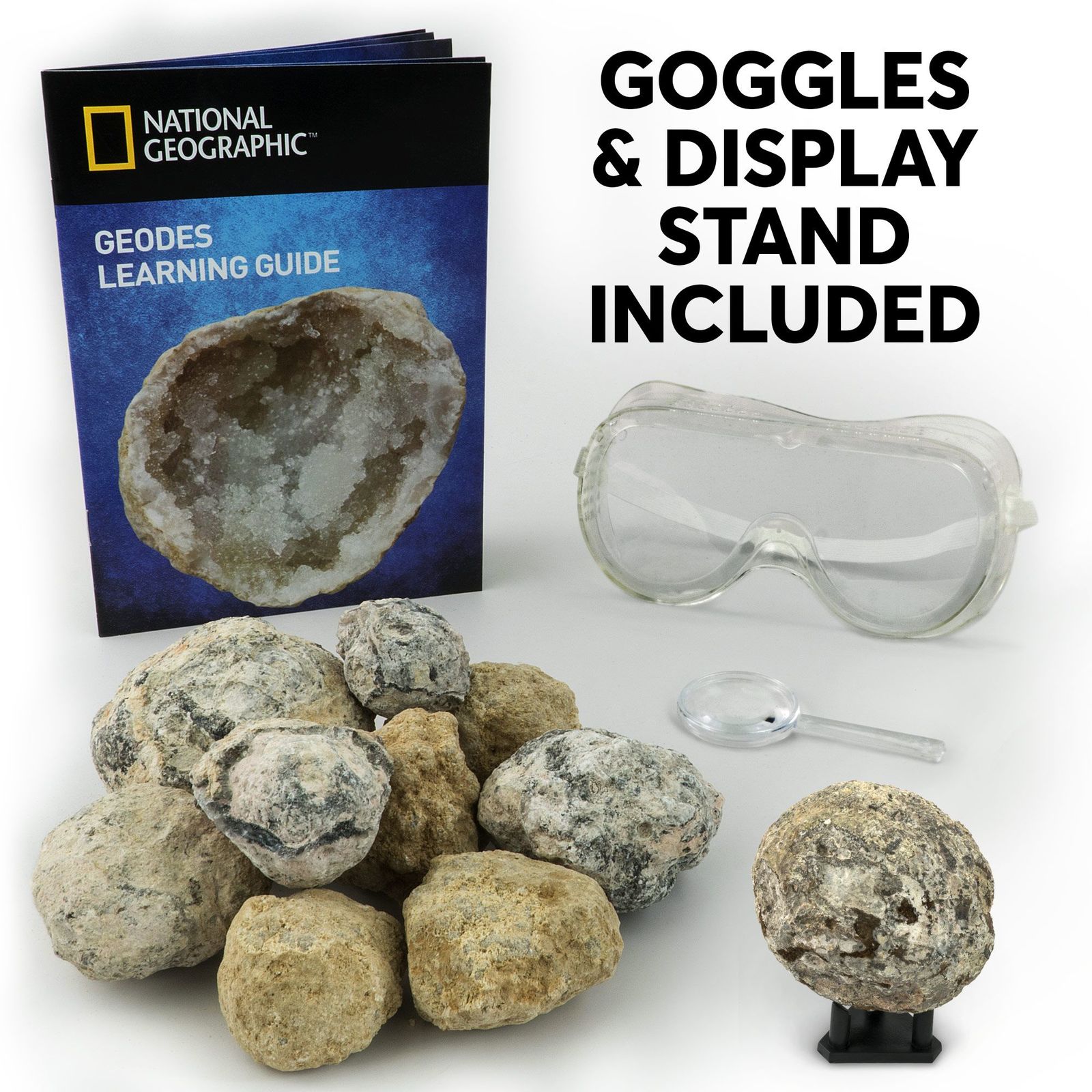 National Geographic: Break Open Real Geodes - 2-Pack image