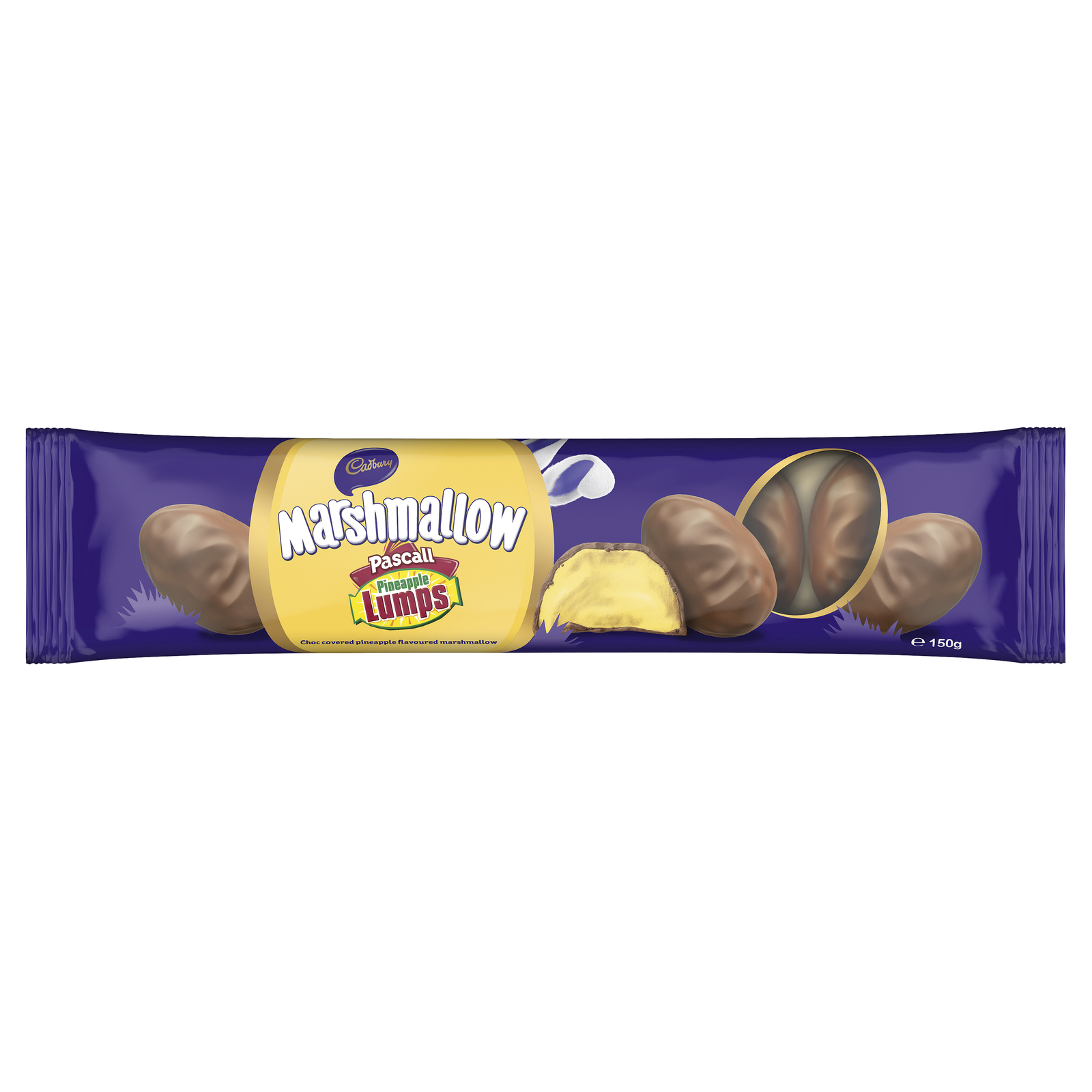Cadbury Pineapple Lumps Marshmallow Eggs (6 Pack) at Mighty Ape NZ