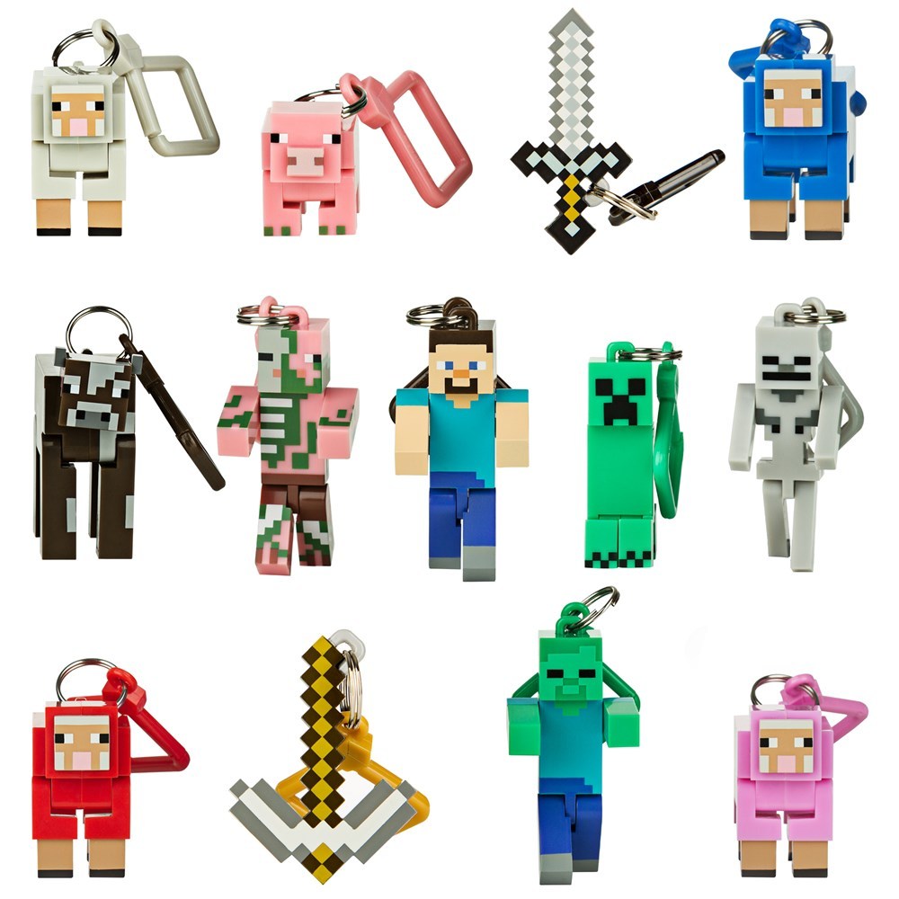 Minecraft Hangers 3" Figure Blind Pack Series 11 at Mighty Ape NZ