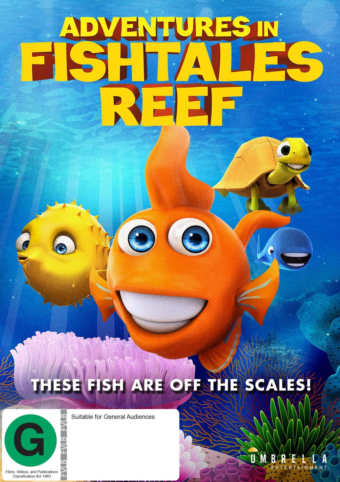 Adventures In Fishtale Reef! on DVD image
