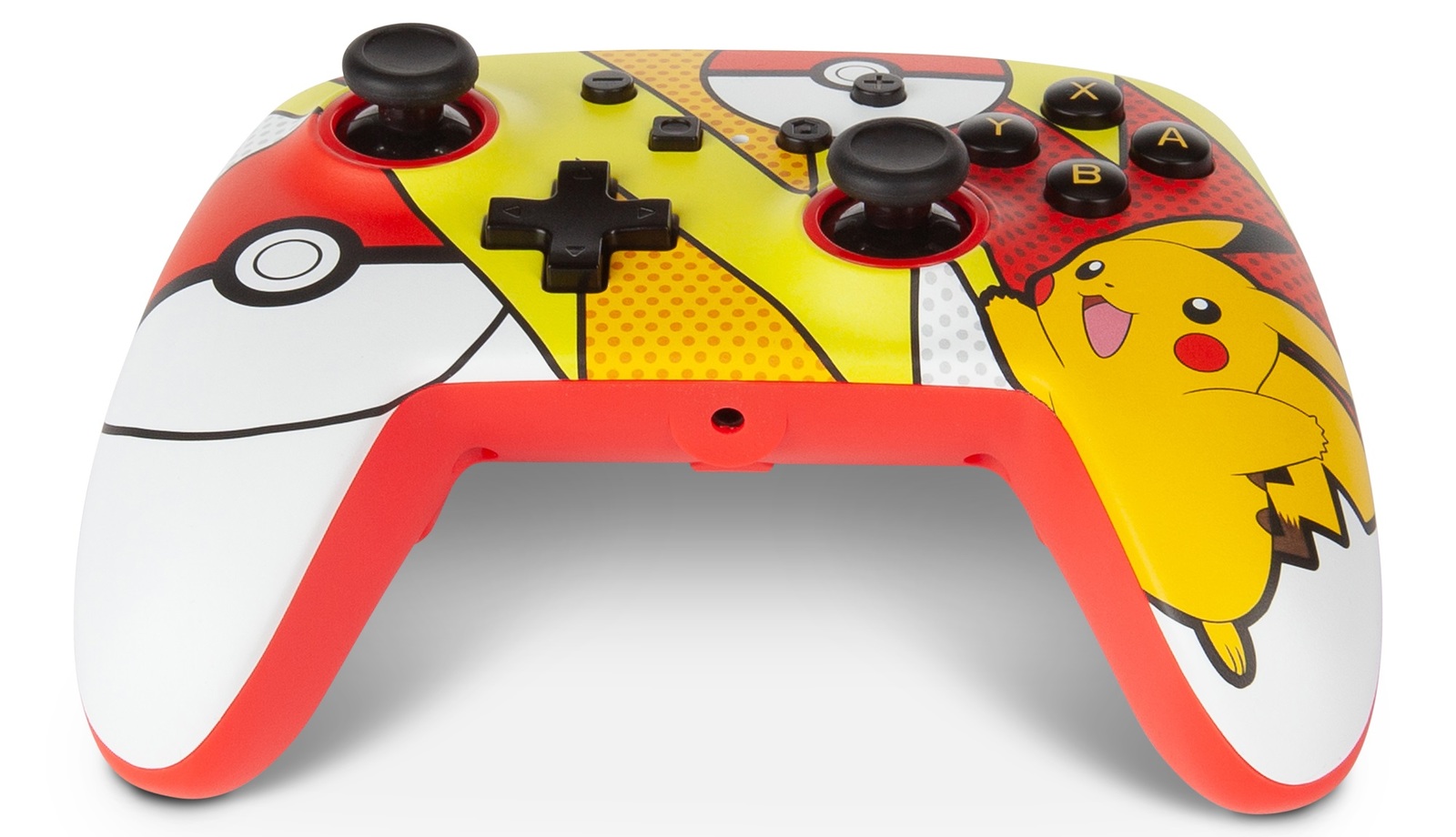 Nintendo Switch Enhanced Wired Controller (Pikachu Pop Art) for Switch image