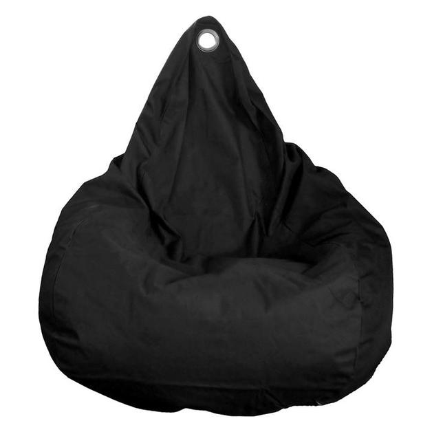 Beanz Big Bean Indoor/Outdoor Bean Bag Cover Black at Mighty Ape NZ