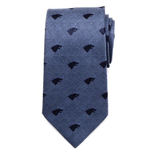 Game of Thrones Stark Geometric Sword Blue Men's Tie image