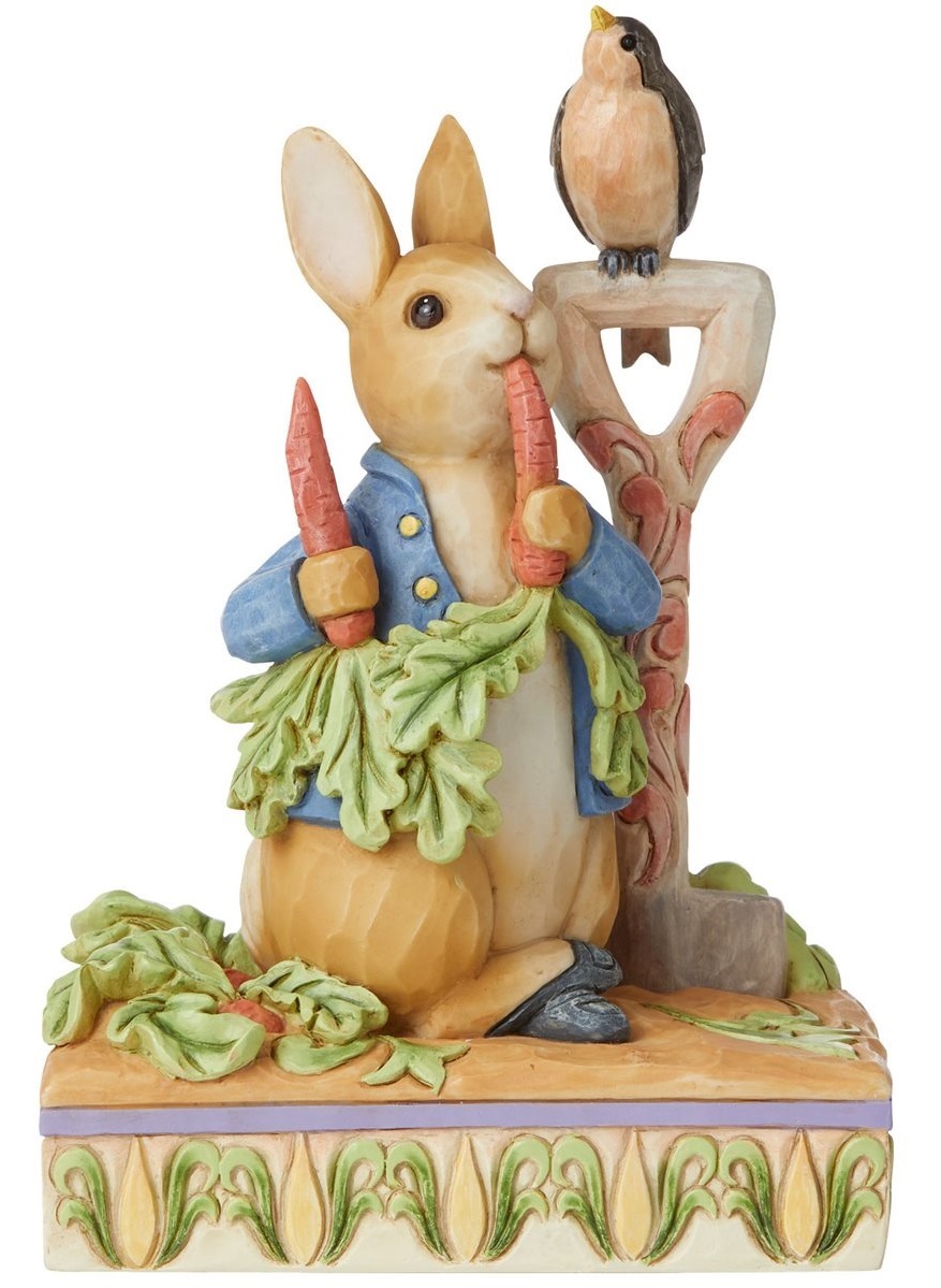 Peter Rabbit In Garden Diorama Statue at Mighty Ape Australia