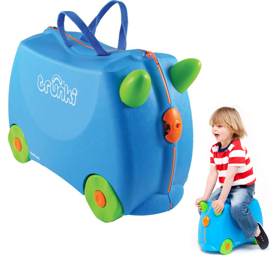 Trunki Ride-On Case (Terrance/Blue) image