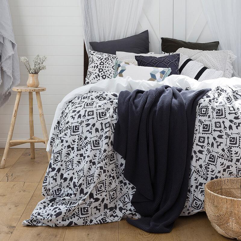 Bambury Queen Printed Quilt Cover Set (Salta)