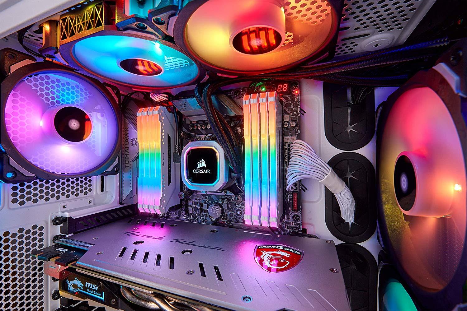 280mm CORSAIR Hydro Series H115i Platinum RGB AIO CPU Cooler