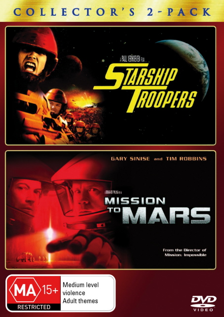 Starship Troopers / Mission To Mars - Collector's 2-Pack (2 Disc Set) on DVD image