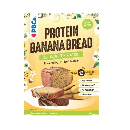 PBCo. Plant Based Protein Banana Bread (340g) image
