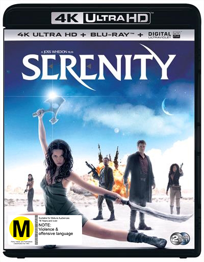 Serenity on UHD Blu-ray