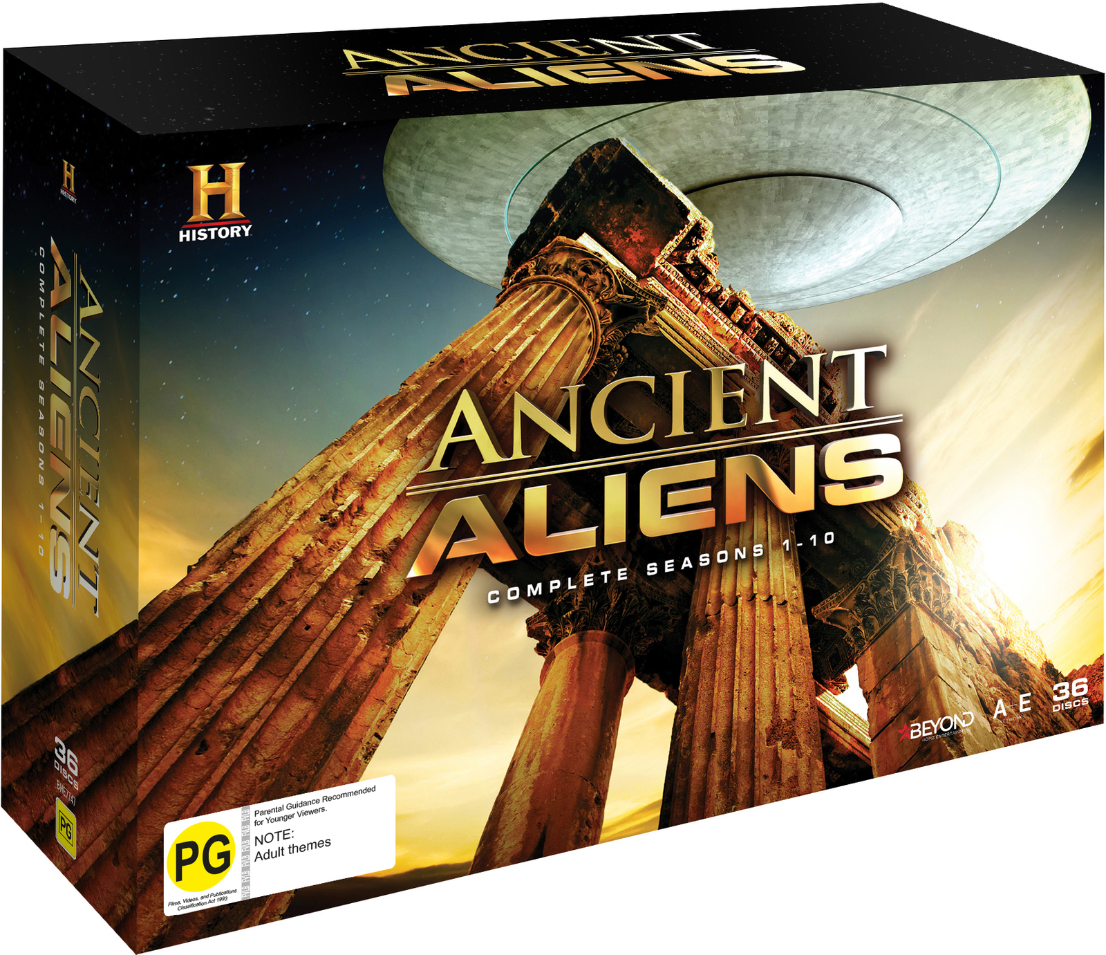 Ancient Aliens - Seasons 1-10 (Complete Collection) on DVD image