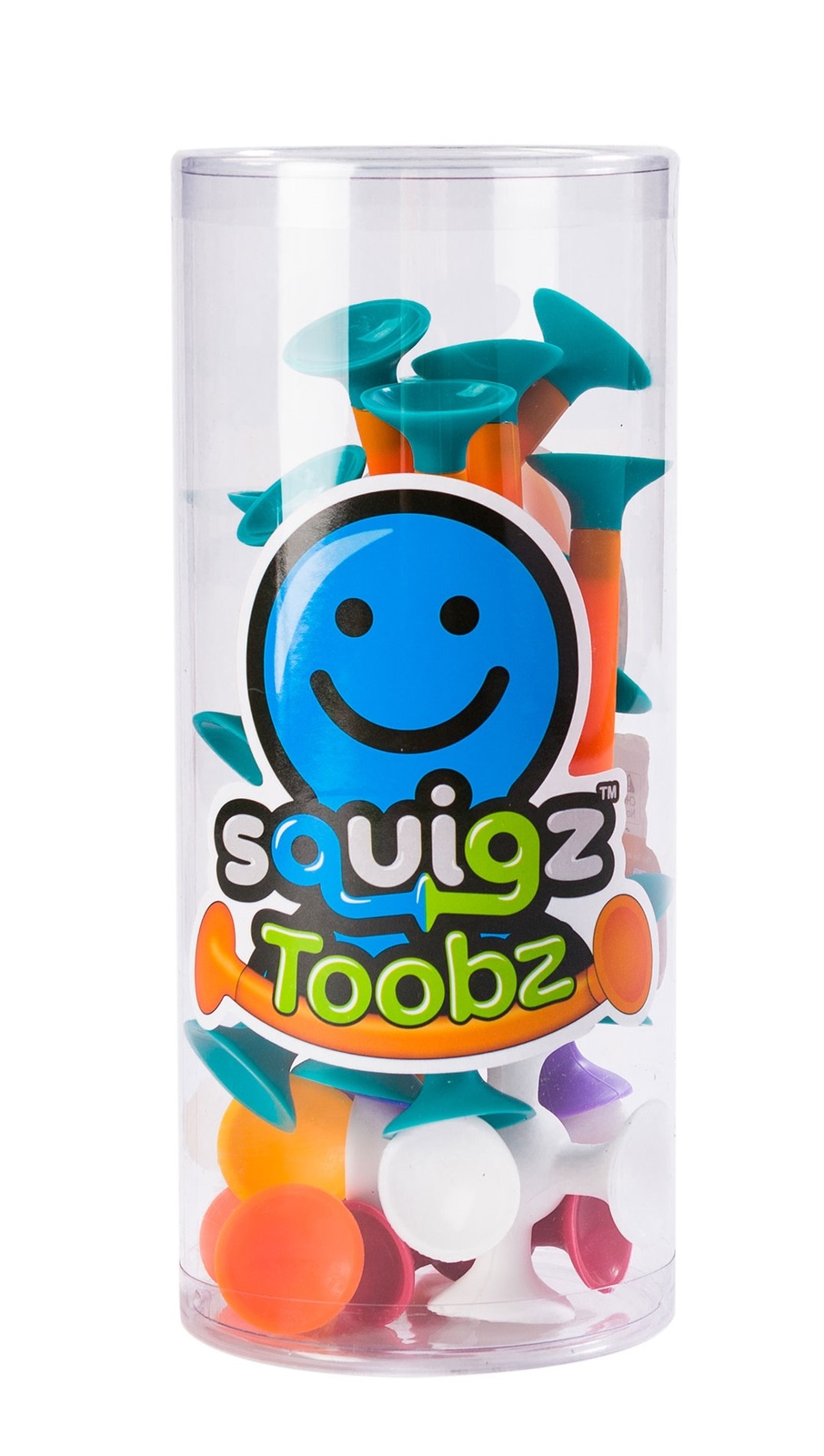 Fat Brain Toys: Squigz Toobz - 18-Piece Set