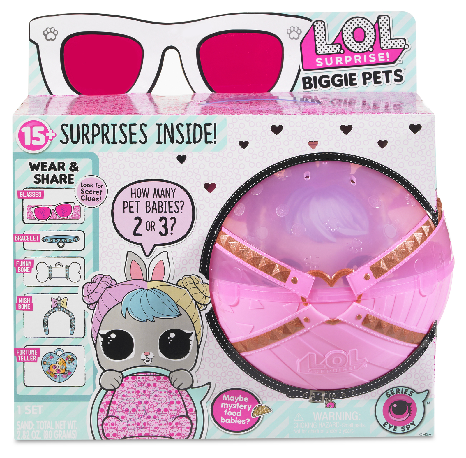 L.O.L: Surprise! Doll - Biggie Pet Blind Bag (Bunny)