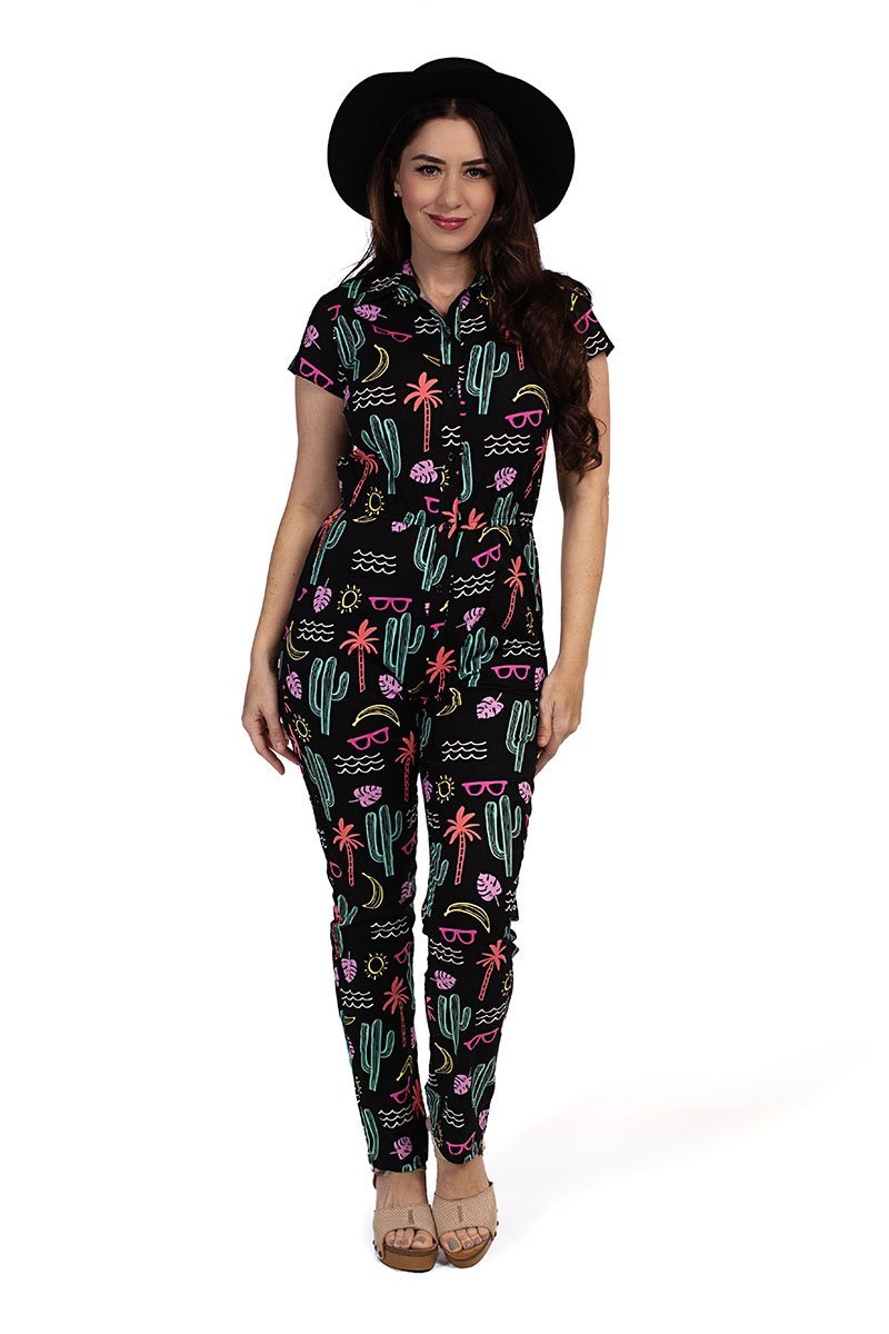 Retrolicious: Summer Fun Jumpsuit - Medium image