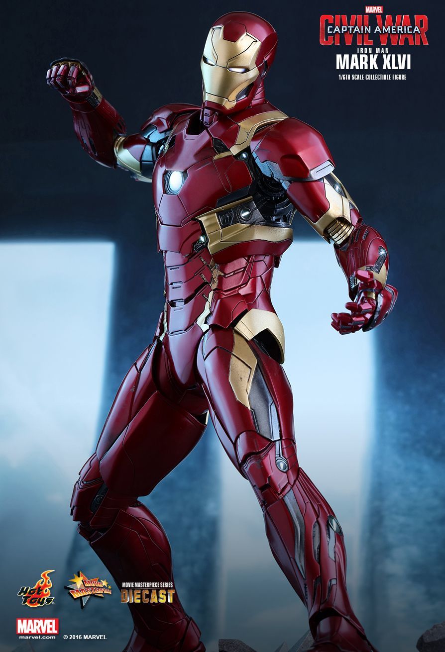 Captain America: Civil War - Iron Man Mark XLVI 1:6 Scale Figure