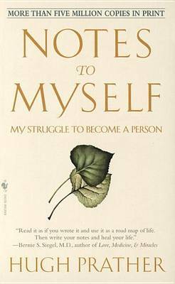 Notes To Myself by Hugh Prather image