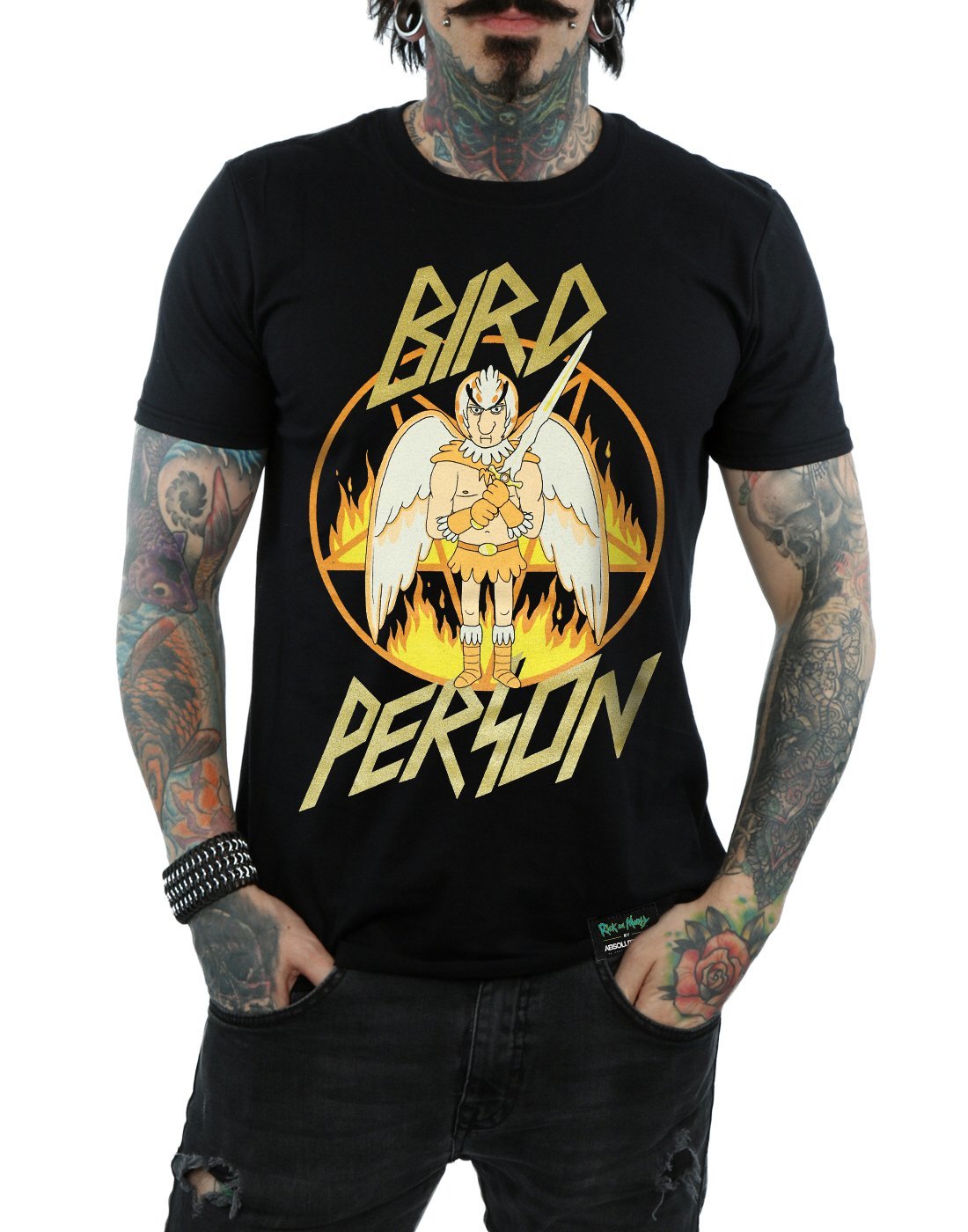 Rick and Morty: Bird Person T-Shirt (Large) image